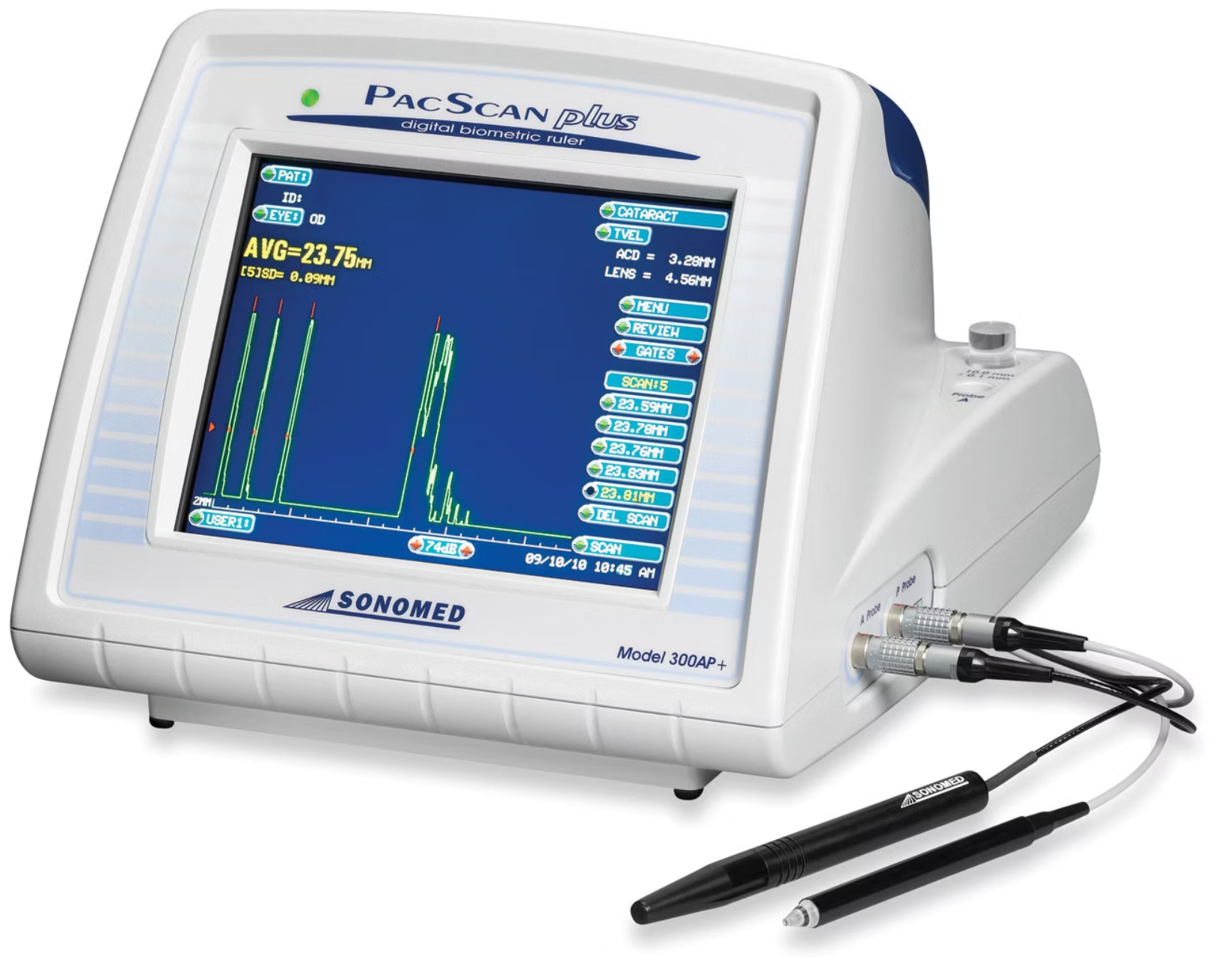 A-scan eye test and axial-length measurement explained