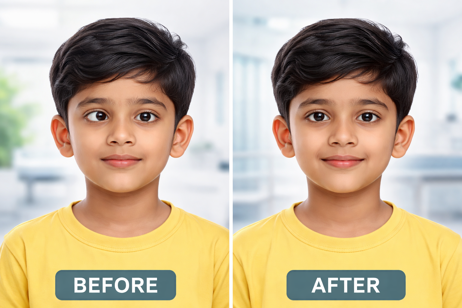 Squint (Strabismus) Treatment in Raipur, Chhattisgarh — Eye Alignment & Vision Development Care