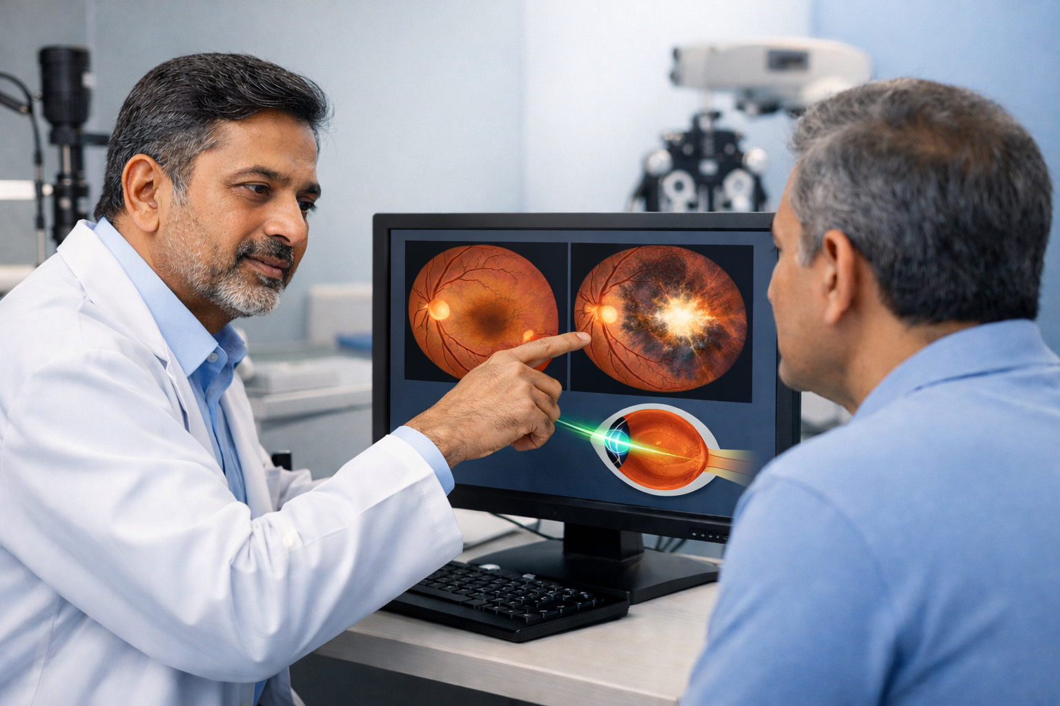 Eye Damage Due to Laser Light